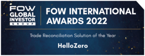 Trade Reconciliation of the Year, HelloZero